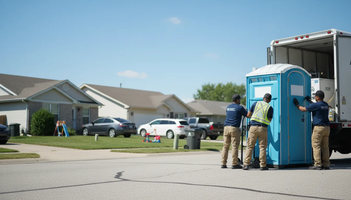 Standard Porta Potty Rentals in Meridian, MS near me